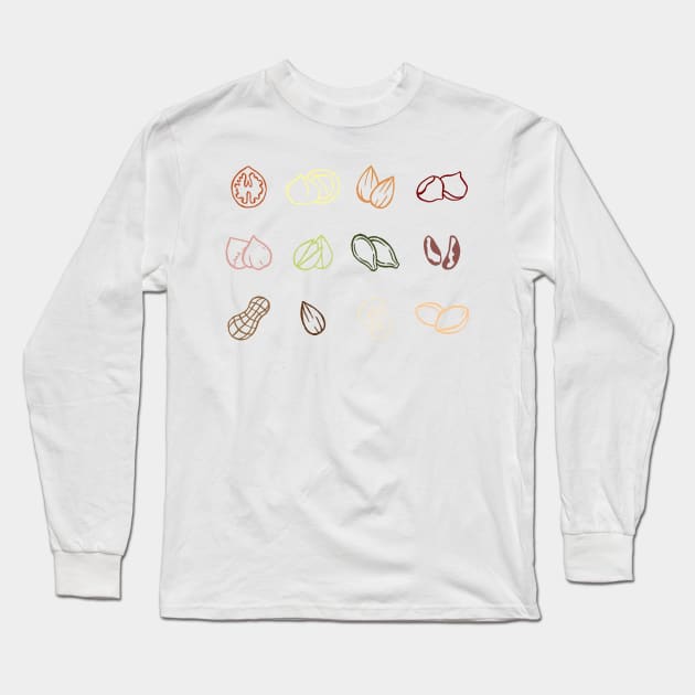 Just nuts Long Sleeve T-Shirt by mpmi0801